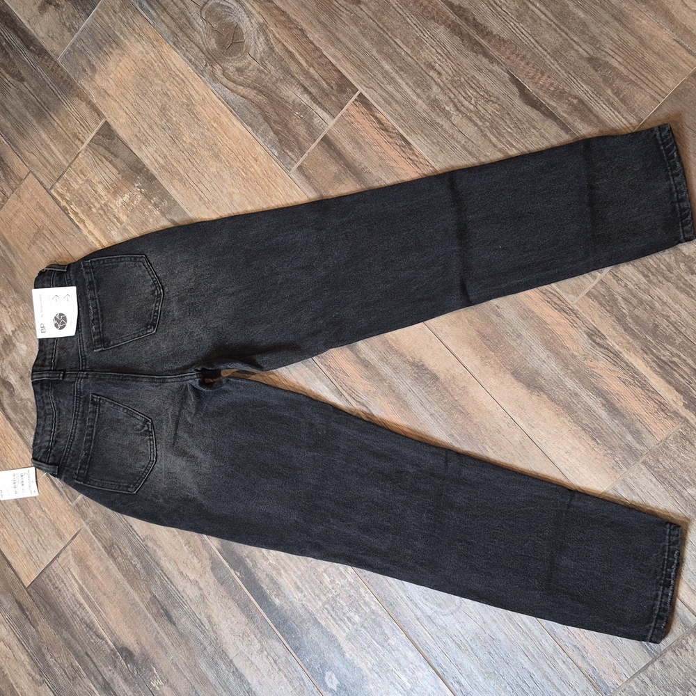 Nordstrom BP High Rise Distressed Black Jeans, Size 24 - Picture 7 of 9